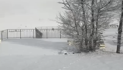 Зимнюю сказку можно увидеть в крымских горах 