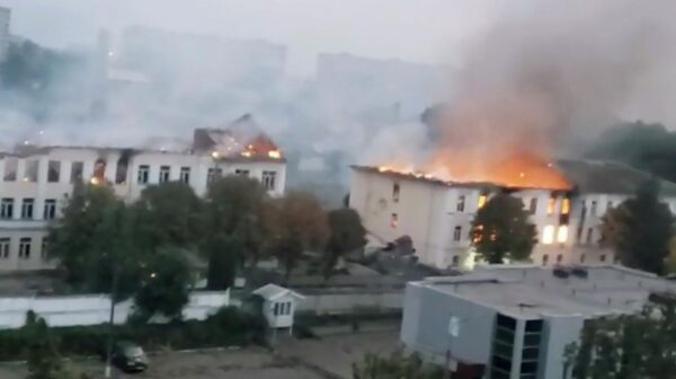Дроны-камикадзе нанесли удар по Белой Церкви в 100 километрах от Киева